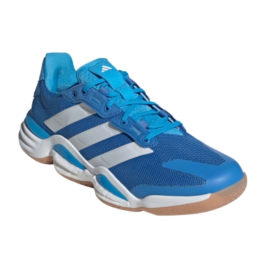 adidas Hallen-Indoorschuhe Stabil 16 2025 blau/weiss Herren