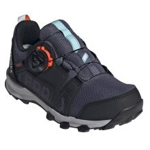 adidas Trail-Laufschuhe Terrex Agravic Boa Rain.RDY Low (wasserdicht) navyblau/schwarz Kinder