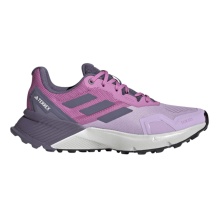 adidas Trail-Laufschuhe Terrex Soulstride Rain.RDY (wasserdicht) pink/violett/pflaumeviolett Damen