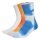 adidas Sportsocken Crew Tie-Dye orange/blau/weiss - 3 Paar