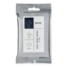 ECCO Schuhputztücher für Glattlederpflege - 12 Tücher -