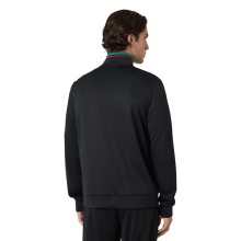 Fila Freizeit-Sportjacke Sagano (Sweatjacke, 100% Polyester) Full Zip - schwarz Herren