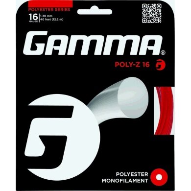 Gamma Poly-Z rot Tennissaite