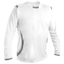 GECO Sport-Langarmshirt Levante (100% Polyester) weiss/silber Herren