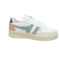 Gola Sneaker Grandslam Trident weiss/grün/rosa Damen