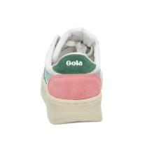 Gola Sneaker Grandslam Trident weiss/grün/rosa Damen