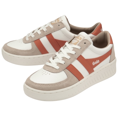 Gola Sneaker Grandslam Pure weiss/blossom/koralle Damen