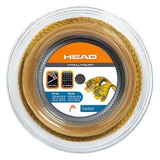 Head Tennissaite IntelliTour (Armschonung+Kontrolle) natur 200m Rolle