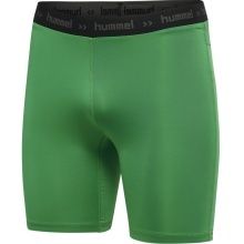 hummel Unterwäsche Boxershort Performance Tight (Polyester, enganliegend) grün Herren