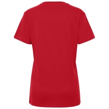 hummel Sport/Freizeit-Shirt hmlGO 2.0 (Bio-Baumwolle, klassisch Design) Kurzarm rot Damen