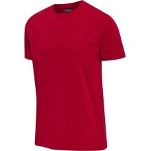 hummel Freizeit-Tshirt hmlRED Basic (Baumwolle) Kurzarm rot Herren