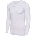 hummel Funktionsunterwäsche Langarmshirt hmlBL Essential Tee weiss Herren