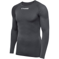 hummel Funktionsunterwäsche Langarmshirt hmlBL Comfort 2.0 Tee grau Herren