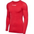 hummel Funktionsunterwäsche Langarmshirt hmlBL Comfort 2.0 Tee rot Herren