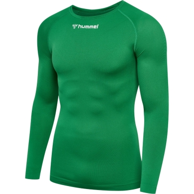 hummel Funktionsunterwäsche Langarmshirt hmlBL Comfort 2.0 Tee grün Herren