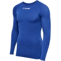 hummel Funktionsunterwäsche Langarmshirt hmlBL Comfort 2.0 Tee blau Herren