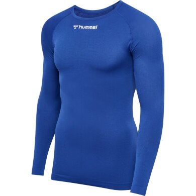 hummel Funktionsunterwäsche Langarmshirt hmlBL Comfort 2.0 Tee blau Herren