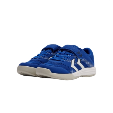 hummel Hallen-Indoorschuhe Multiplay Stable VC blau/weiss Kinder