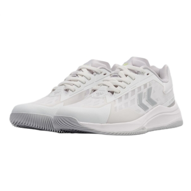 hummel Hallen-Indoorschuhe HB Topflight Pro (Handball) weiss/grau Herren