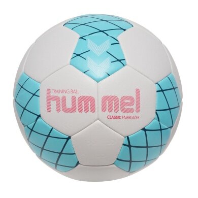 hummel Handball hmlClassic Energizer HB (Größe 2) weiss/blau - 1 Stück