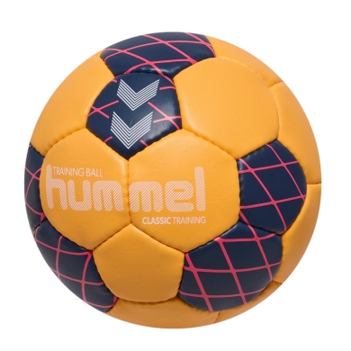 hummel Handball hmlClassic Training HB (Größe 3) orange/marine/rot - 1 Stück