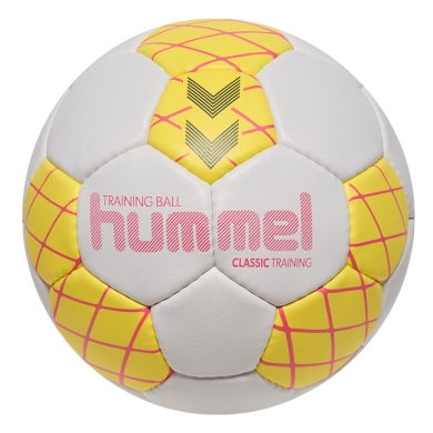 hummel Handball hmlClassic Training HB (Größe 3) weiss/gelb - 1 Stück