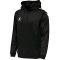 hummel Sport-Kapuzenpullover hmlCORE XK Poly Sweat Hoodie mit Kapuze (Polyester-Sweatstoff) schwarz Herren