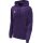 hummel Sport-Kapuzenpullover hmlCORE XK Poly Sweat Hoodie (Polyester-Sweatstoff) mit Kapuze violett/weiss Herren