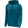 hummel Sport-Kapuzenpullover hmlCORE XK Poly Sweat Hoodie (Polyester-Sweatstoff) mit Kapuze coralblau Herren