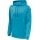 hummel Sport-Kapuzenpullover hmlCORE XK Poly Sweat Hoodie (Polyester-Sweatstoff) mit Kapuze blau Herren