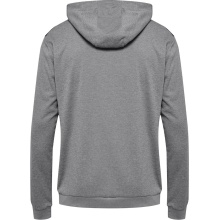 hummel Sport-Kapuzenpullover hmlAUTHENTIC PL Hoodie (mit Reißverschlusstaschen) grau Herren