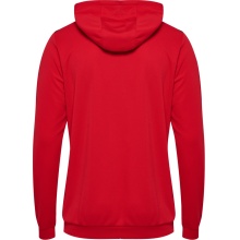 hummel Sport-Kapuzenpullover hmlAUTHENTIC PL Hoodie (mit Reißverschlusstaschen) rot Herren