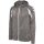 hummel Kapuzenpullover hmlCORE 2.0 Full-Zip Hoodie (100% rec. Polyester) grau/weiss Herren
