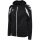 hummel Kapuzenpullover hmlCORE 2.0 Full-Zip Hoodie (100% rec. Polyester) schwarz/weiss Herren