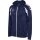hummel Kapuzenpullover hmlCORE 2.0 Full-Zip Hoodie (100% rec. Polyester) marineblau/weiss Herren