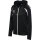 hummel Kapuzenpullover hmlCORE 2.0 Full-Zip Hoodie (100% rec. Polyester) schwarz/weiss Damen