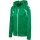hummel Kapuzenpullover hmlCORE 2.0 Full-Zip Hoodie (100% rec. Polyester) grün/weiss Damen