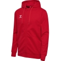 hummel Kapuzenpullover hmlGO 2.0 Full-Zip Hoodie (weicher Sweatstoff) rot Herren