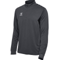 hummel Sport-Langarmshirt hmlAUTHENTIC Half-Zip Sweat (100 % Polyester) asphaltgrau Herren