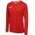 hummel Sport-Langarmshirt hmlAUTHENTIC Poly Jersey (leichter Jerseystoff) rot Kinder