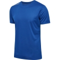hummel Lauf-Shirt hmlRUN Jersey (atmungsaktiv, optimale Bewegungsfreiheit) blau Herren