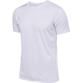 hummel Lauf-Shirt hmlRUN Jersey (atmungsaktiv, optimale Bewegungsfreiheit) weiss Herren