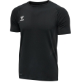 hummel Sport-Tshirt hmlLEAD Pro Seamless Training Jersey (dehnbarer Jerseystoff) Kurzarm schwarz Herren