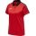 hummel Sport-Polo hmlAUTHENTIC Functional (weicher Jerseystoff) Kurzarm rot Damen