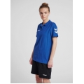 hummel Sport/Freizeit-Polo hmlGO Cotton (Baumwolle) Kurzarm dunkelblau Damen