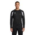 hummel Pullover hmlCORE 2.0 Crew Neck (100% rec. Polyester) schwarz/weiss Herren