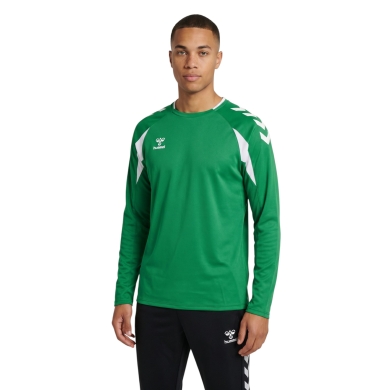 hummel Pullover hmlCORE 2.0 Crew Neck (100% rec. Polyester) grün Herren
