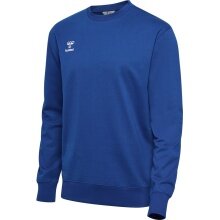 hummel Freizeit-Pullover hmlGO 2.0 Sweatshirt (weicher Sweatstoff) dunkelblau Herren