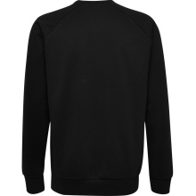 hummel Pullover Basic hmlGO Cotton Sweatshirt Big Logo (Baumwolle) schwarz Kinder