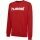hummel Pullover Basic hmlGO Cotton Sweatshirt Big Logo (Baumwolle) rot Kinder